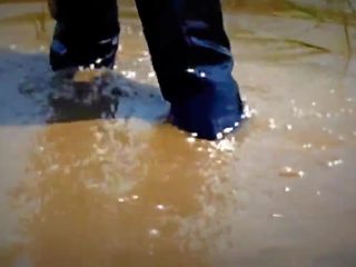 Enchanting muddy gjatë çizme, falas geta pd e pisët video 83