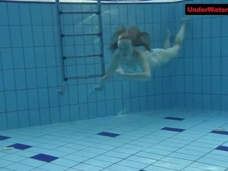 Spretter ræv i en undervann film
