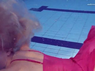 Elena proklova υποθαλάσσια mermaid σε ροζ φόρεμα: hd σεξ βίντεο f2